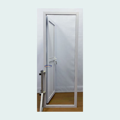 Porte à charnière verticale en UPVC de style français pour porte à charnière en PVC Exporteur