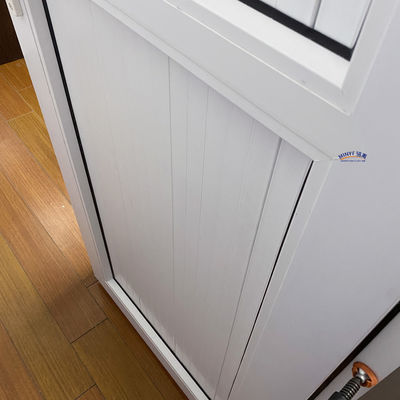 Porte à charnière verticale en UPVC de style français pour porte à charnière en PVC Exporteur