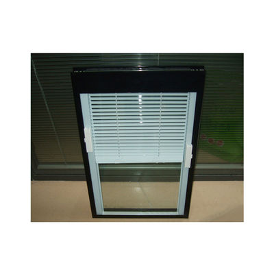 Réglage du champ visuel fenêtre en aluminium avec volet intérieur et double verre