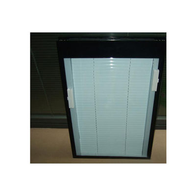 Réglage du champ visuel fenêtre en aluminium avec volet intérieur et double verre
