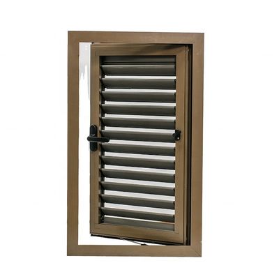 Fermeture à fenêtres en aluminium avec taille et forme personnalisées de 50,8 mm