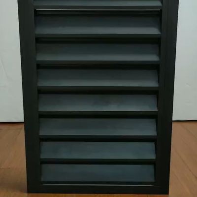 Des volets en bois d'aluminium insonorisés de style américain avec profil 1.4 mm
