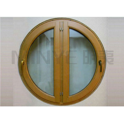 5 mm-12 mm vitre en forme de cercle en double panneau balançant la fenêtre ronde fenêtre encastrée pour le flux d'air et l'esthétique