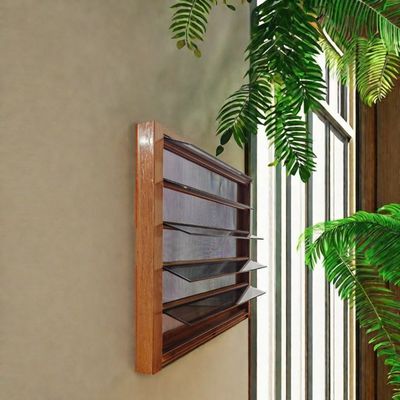 Des couleurs personnalisées vitres de verre en aluminium volets de fenêtre chinois haut matériel pour les maisons modernes