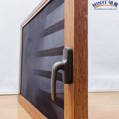 Fenêtre à voûte en aluminium haute résistance pour une bonne ventilation et une bonne résistance à la corrosion