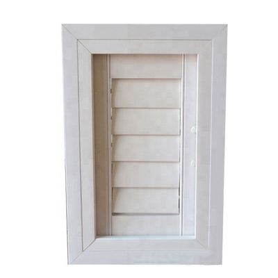 Écran anti-moustiques en fibre de verre en PVC vitrine à volets avec le meilleur matériel chinois