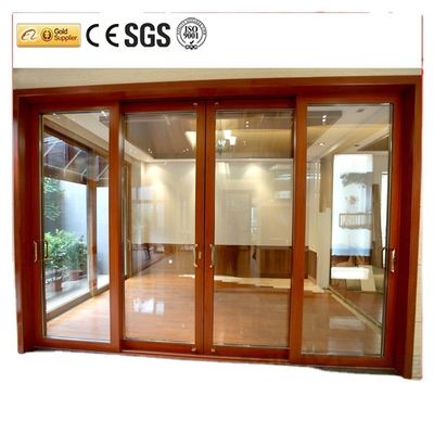 Porte en verre en aluminium commercial avec conception à faible tracé et spécifications en verre 5mm-12mm