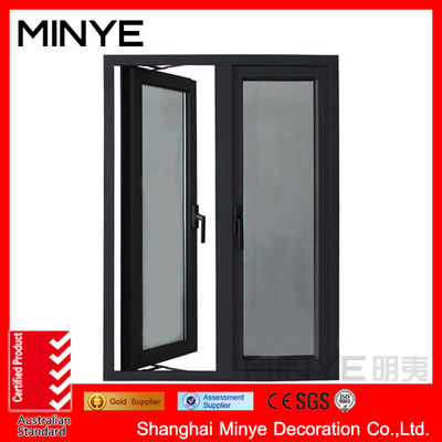 1.4mm Chinois ou allemand Hardware Aluminium Salle de bain Fenêtres pour vitre Toilette Fenêtre