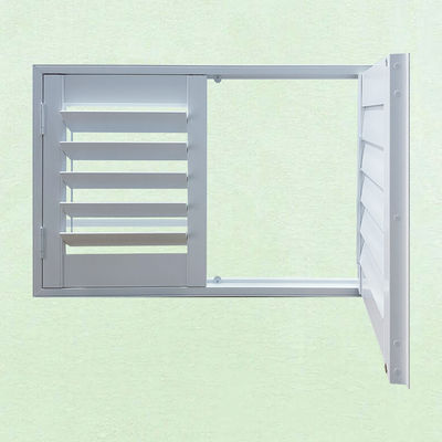 Ventilation de l'air Vinyle vitrine de volet Le choix ultime pour la ventilation de l'entrepôt