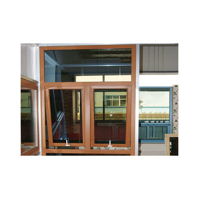 Vente de fenêtres de salle de bains en aluminium avec design suspendu et revêtement en poudre