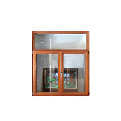 Fenêtres et portes en aluminium de couleur bois pour les besoins personnalisés