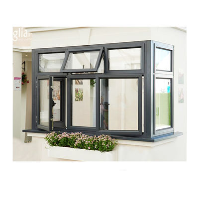 Fenêtre et porte modernes en acier suspendu/aluminium dans n'importe quelle couleur avec un design moderne