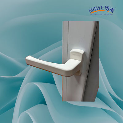 Kin Long Chine haut matériel PVC Tilt et tournez fenêtre avec double verre trempé