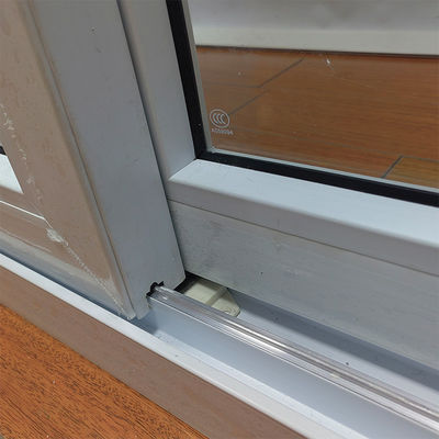 Porte en vinyle de verre double trempé pour la protection contre les ouragans et le bon scellement des balcons