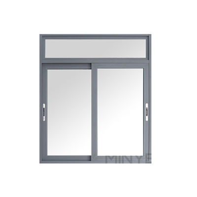Style de design postmoderne Fenêtres en verre à l'ombre du soleil avec profilé d'aluminium standard 6063-T5