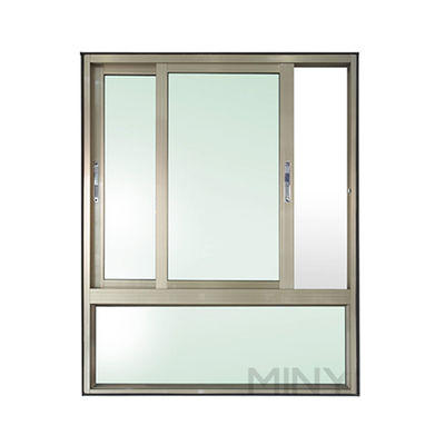 Style de design postmoderne Fenêtres en verre à l'ombre du soleil avec profilé d'aluminium standard 6063-T5