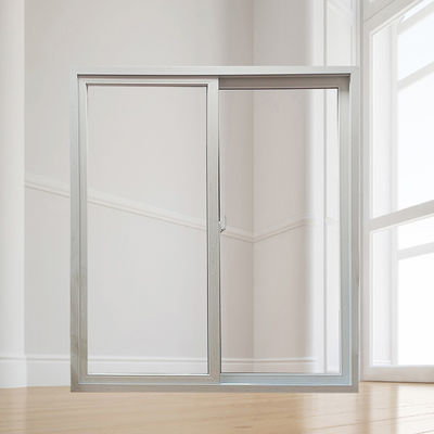 Porte UPVC imperméable à l'eau et au vent Porte coulissante en verre PVC avec style ouvert coulissant