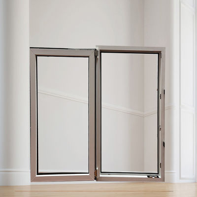 OEM personnalisé Upvc Tilt Tour Windows pour la maison coulissante fenêtre en PVC de profil fixe