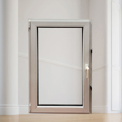 OEM personnalisé Upvc Tilt Tour Windows pour la maison coulissante fenêtre en PVC de profil fixe