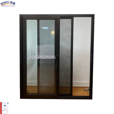 Porte coulissante à profil en aluminium de la série GOS-S T110 pour salle de conférence Épaisseur du profil 2,0 mm