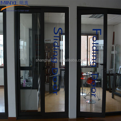 Porte coulissante à profil en aluminium de la série GOS-S T110 pour salle de conférence Épaisseur du profil 2,0 mm