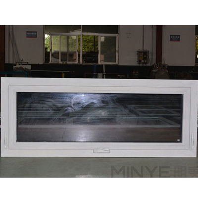 fenêtres en verre double trempé taille standard de fenêtre de salle de bain pour profil aluminium