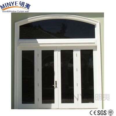 Villas Intérieur PVC Portes d'entrée épaisseur 2,5 mm Réseau d'écran en fibre de verre de design moderne