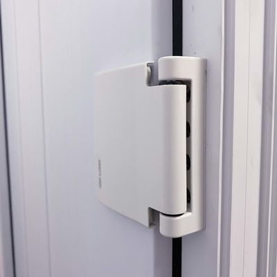 Porte à charnière verticale en PVC à l'épreuve du vent