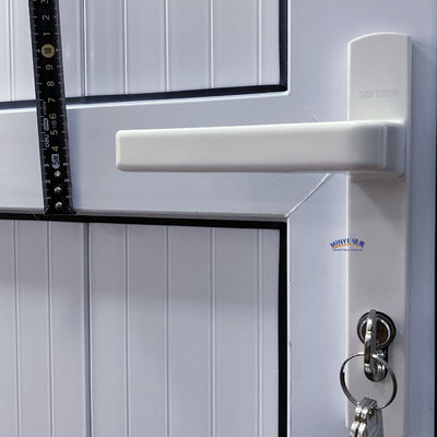 Porte à charnière verticale en PVC à l'épreuve du vent