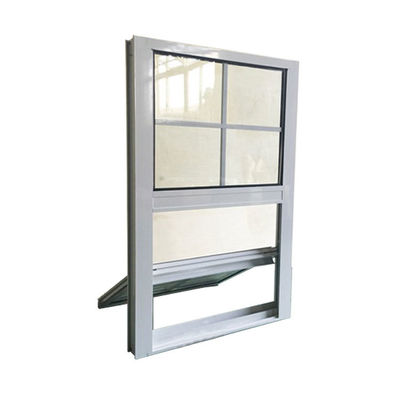 Couleurs personnalisées fenêtre de décoration en aluminium avec motif d'ouverture horizontal