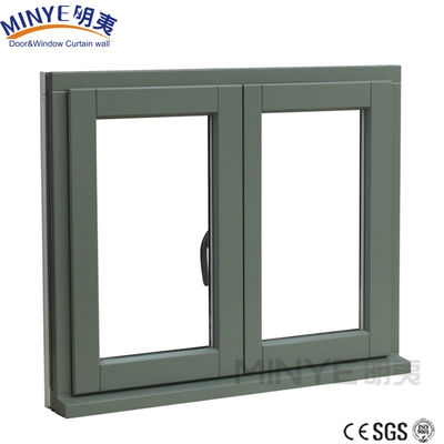 Conception de grille de fenêtre en fer pour fenêtre vitrée à double vitrage à motif horizontal