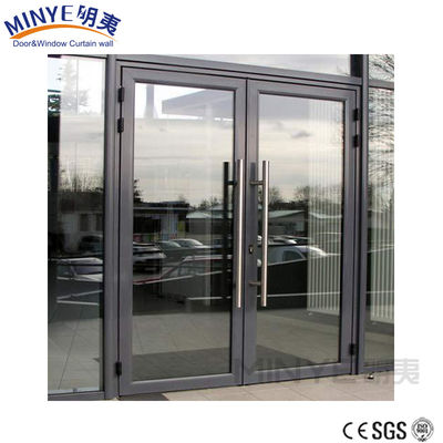 Salle de séjour Isolation thermique et froide Porte en verre en aluminium Couleur personnalisée