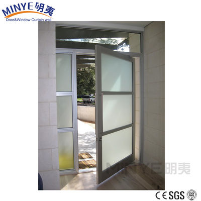 Salle de séjour Isolation thermique et froide Porte en verre en aluminium Couleur personnalisée