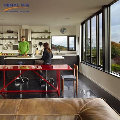 Fenêtre en verre coulissant en aluminium résidentiel personnalisable pour fenêtres