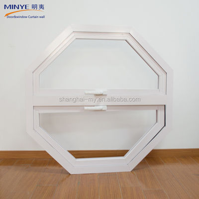 Fenêtre de vitrage en aluminium hexagonal personnalisable avec silicone Dow Corning