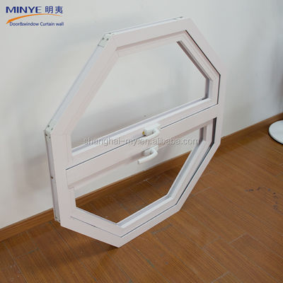 Fenêtre de vitrage en aluminium hexagonal personnalisable avec silicone Dow Corning
