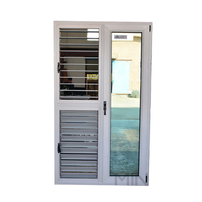 Entrée du hall principal Porte française en aluminium avec design moderne et efficacité énergétique