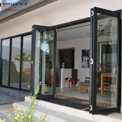 Allemagne Hardware 40 mm Intérieur Accordeon d'aluminium porte pliante avec matériel