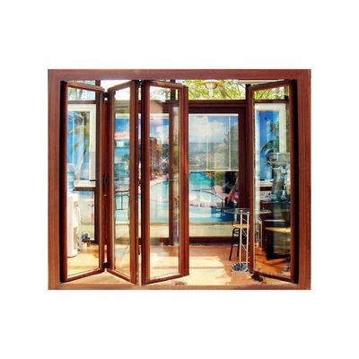Allemagne Hardware 40 mm Intérieur Accordeon d'aluminium porte pliante avec matériel