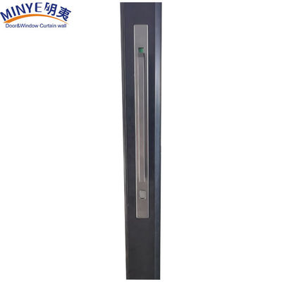 Porte coulissante en verre d'aluminium finie dans un style de design moderne pour la porte de patio de sécurité