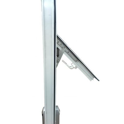 Porte en verre en aluminium en forme d'arche avec mot de passe