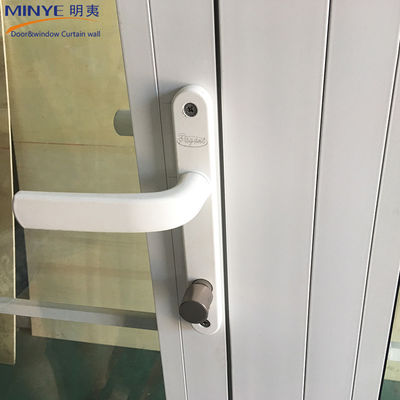 Porte en verre à profil d'aluminium ordinaire courbée pour un design moderne