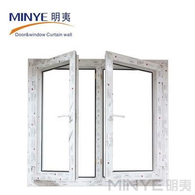 Plans de fenêtres de maison d'extrusion en aluminium pour les fenêtres de coffrage de couleur de profil blanc pour répondre