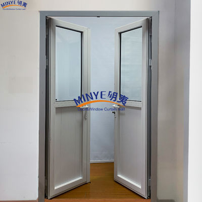 Porte d'atelier style 2023 porte à carreaux avec promotion de matériel chinois