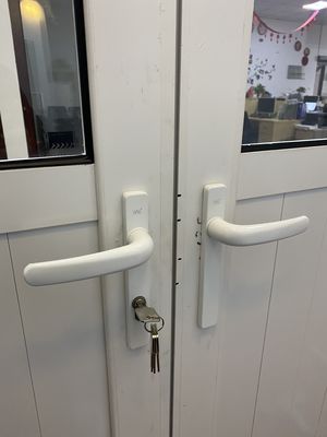Porte d'atelier style 2023 porte à carreaux avec promotion de matériel chinois