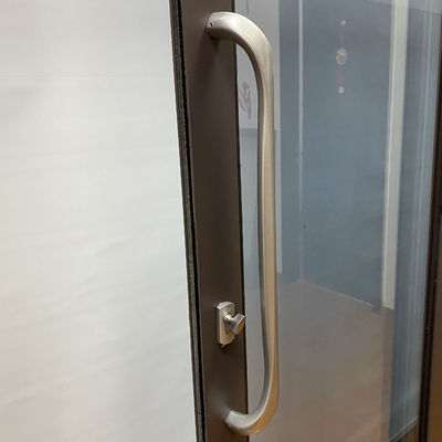 Maison résidentielle Porte coulissante en alliage d'aluminium étanchéité balcon résistant aux typhons