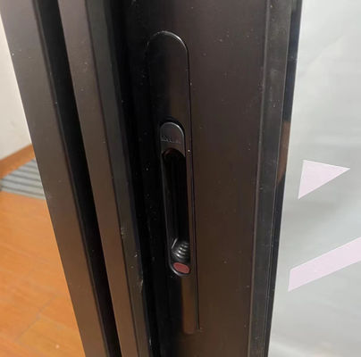 Maison résidentielle Porte coulissante en alliage d'aluminium étanchéité balcon résistant aux typhons
