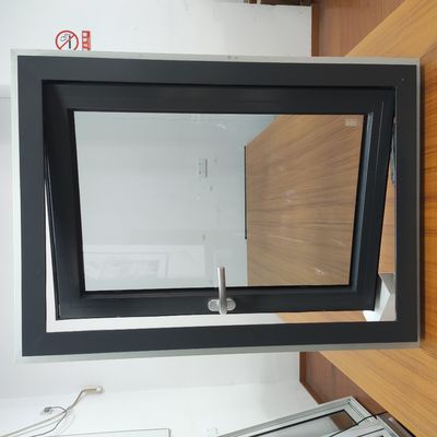 Fenêtre en alliage d'aluminium de conception moderne pour sceller le balcon contre un fort typhon