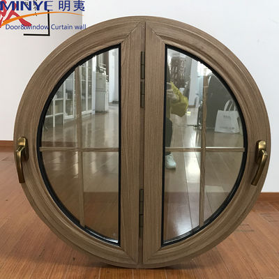 Moderne fenêtre de gril de conception en alliage d'aluminium Casement fenêtre pour le marché de l'écran pliable