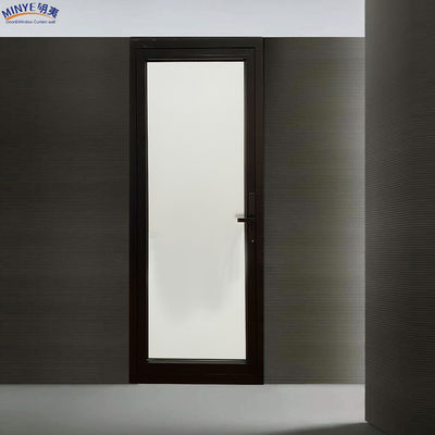 Portes en alliage d'aluminium de conception moderne avec moustiquaire en fibre de verre étanche